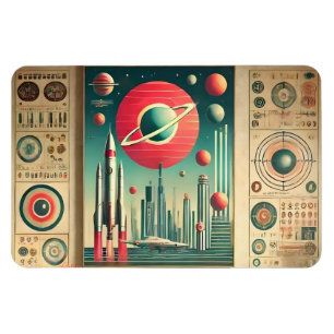 Rymålder Interplanetära Koordinater Utomjordisk Re Magnet