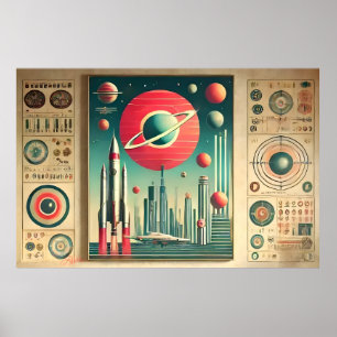 Rymålder Interplanetära Koordinater Utomjordiskt R Poster