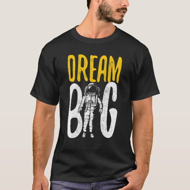 rymastronaut Dream Big T Shirt (Framsida)