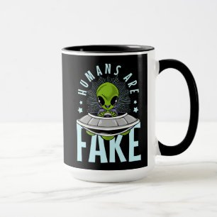 Rymd Alien Mugg