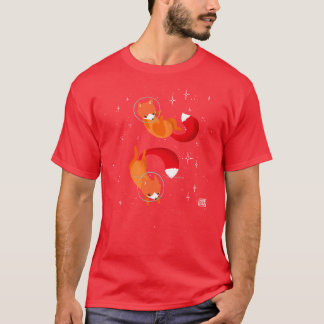 Rymd Foes Pojke rolig T Shirt