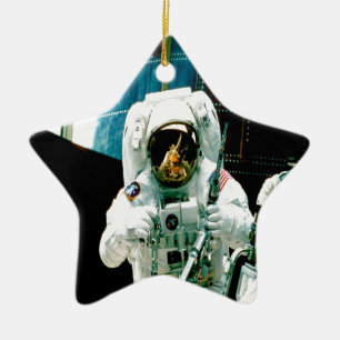 rymd för nasa för astronautkostymutrymme julgransprydnad keramik