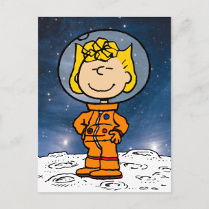 RYMD   Sally Astronaut Vykort