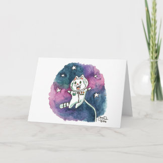 Rymdåldern Mouser Helgkort