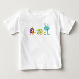 Rymdaliens Baby T-Shirt