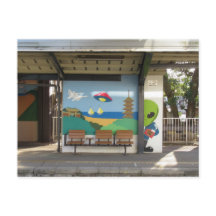 Rymdälva på Hakui station: Ishikawa, Japan