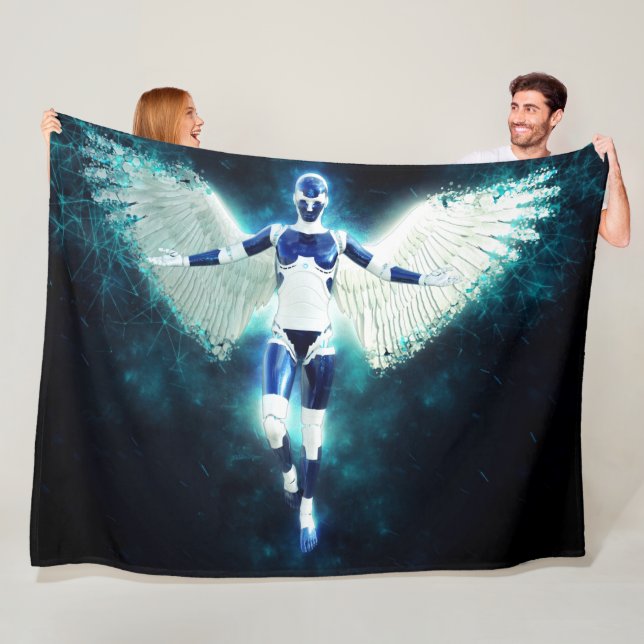 RYMDANGEL FLEECEFILT (På plats)