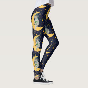 Rymdapa Mona Mönster Leggings