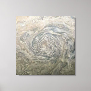 RYMDART. A vortex på Jupiter Canvastryck