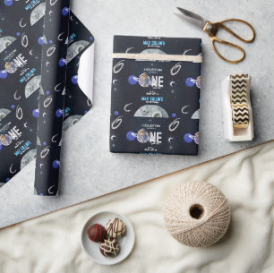 Rymdastronaut 1-årsdag presentpapper