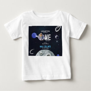 Rymdastronaut 1-årsdag t shirt