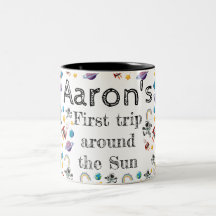 Rymdastronaut första Födelsedagsfest inbjudan