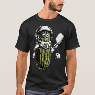 Rymdastronaut Gurka Spelar Pickleball Gurka B T Shirt