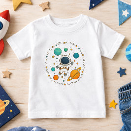 Rymdäventyr 1-årsdag | Yttre rymden T Shirt