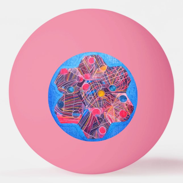 rymdblomma pingisboll (Framsidan)