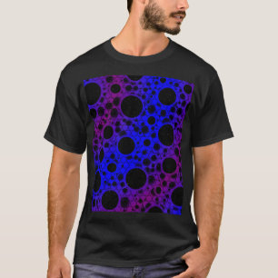 Rymdbubblor - blått/Lila T Shirt