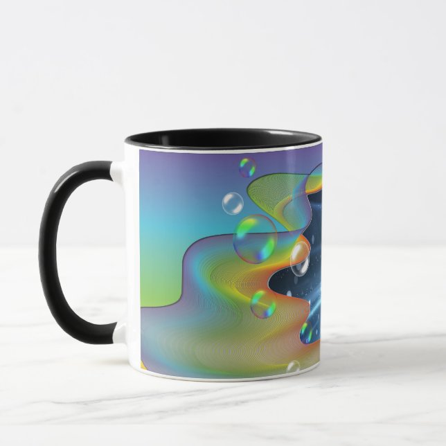 Rymdbubblor Mugg (Vänster)