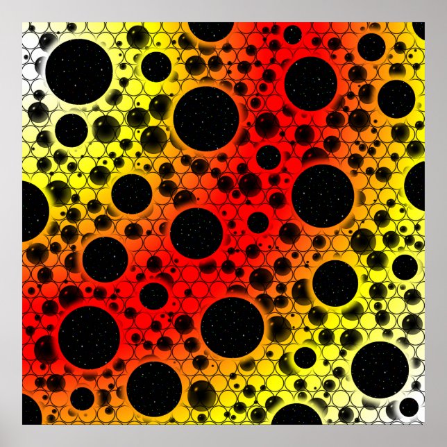 Rymdbubblor - Värme WYR Poster (Framsidan)