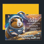 Rymddag för Guineas Grisar Inbjudningar<br><div class="desc">Fira ditt barns stora dag med Guinea Grisar i rymden! 321 kummel! Guineas inbjudan till Äventyr-partiet för födelsedagsdagen i Gris. Denna unika party inbjudan är en perfekt för djur älskare, äventyrare och drömmare. Den har ett vackert gris som är klädd som astronaut på kontrollpanelen. Underbaren för födelsedagar eller bara för...</div>