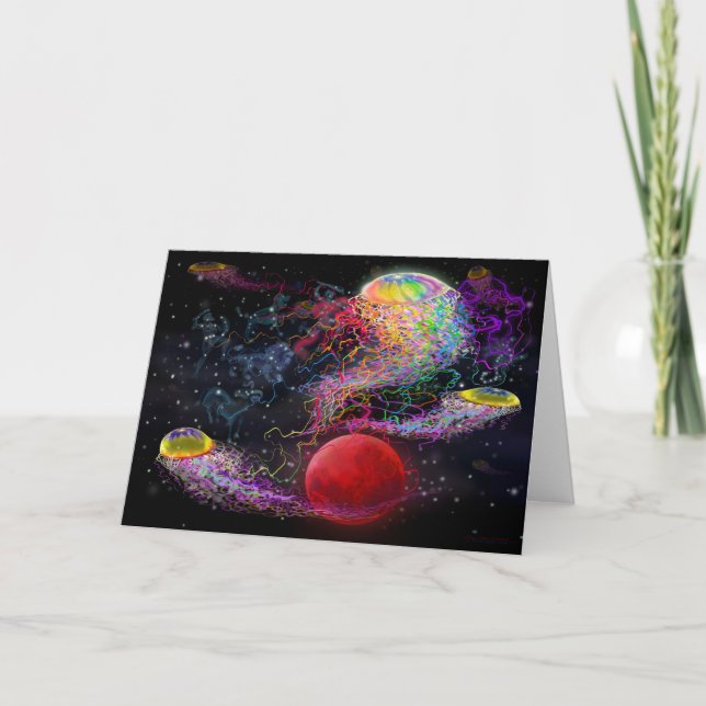 Rymddragskort Kort (Framsida)