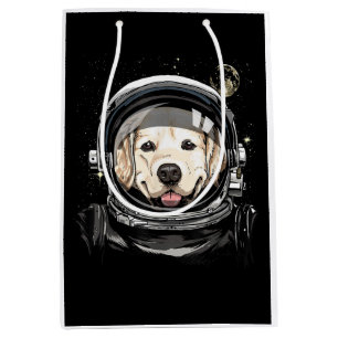 Rymden Astronaut Golden Retriever Älskare Pet D