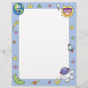 Rymden Astronaut Letterhead