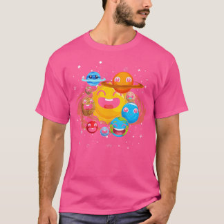 Rymden Astronomer Universe astronomy Cute Pla T Shirt