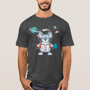 Rymden Australia Animal Lover Science Astrona T Shirt