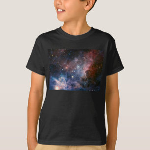 Rymden Carina nebulosan i rött och blått Hubble-te T Shirt