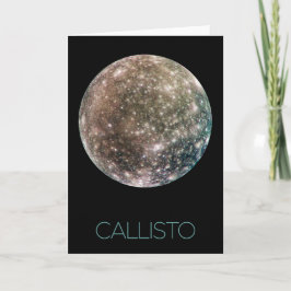 Rymden, Cosmos, Solar System, Måne Callisto Kort