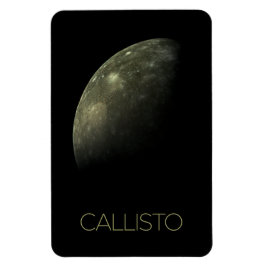 Rymden, Cosmos, Solar System, Måne Callisto Magnet