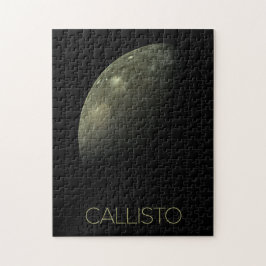 Rymden, Cosmos, Solar System, Måne Callisto Pussel