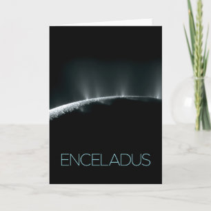 Rymden, Cosmos, Solar System, Måne Enceladus Kort