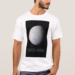 Rymden, Cosmos, Solar System, Måne Enceladus T Shirt