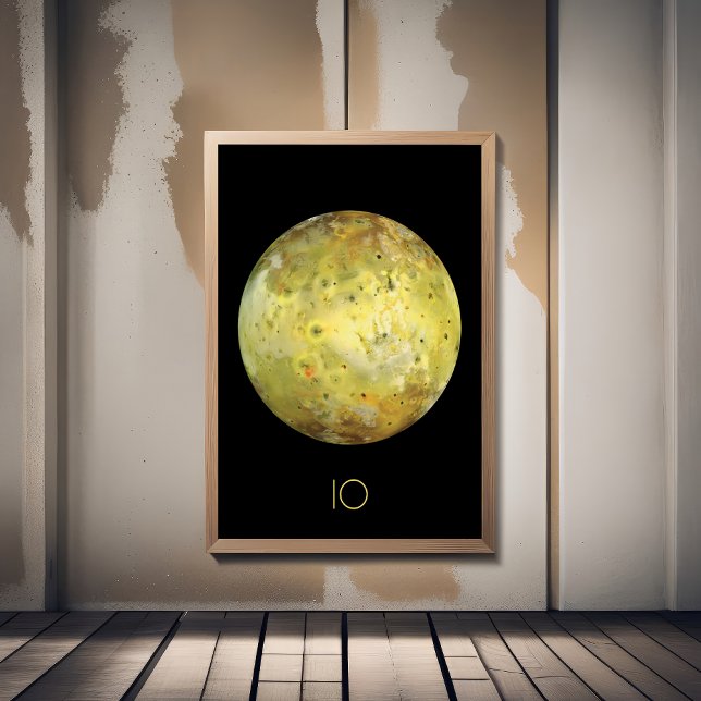 Rymden, Cosmos, Solar System, Måne IO Fototryck (Skapare uppladdad)
