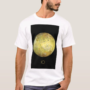 Rymden, Cosmos, Solar System, Måne IO T Shirt