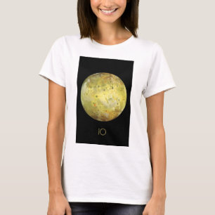 Rymden, Cosmos, Solar System, Måne IO T Shirt