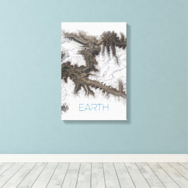 Rymden, Cosmos, Solar System, Planet Earth Canvastryck