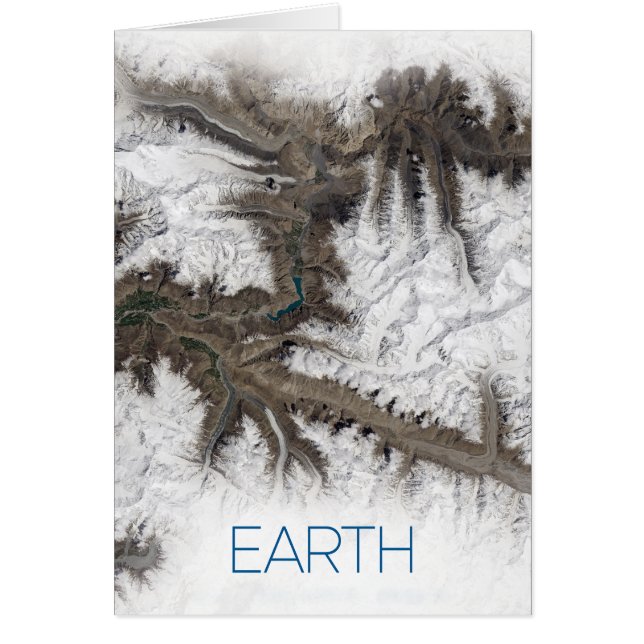 Rymden, Cosmos, Solar System, Planet Earth Hälsningskort (Framsidan)