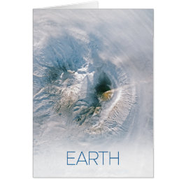 Rymden, Cosmos, Solar System, Planet Earth Hälsningskort