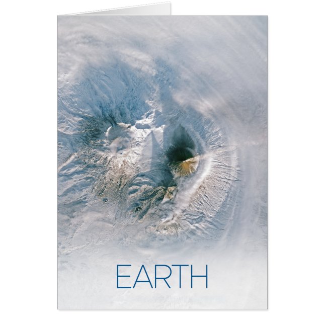 Rymden, Cosmos, Solar System, Planet Earth Hälsningskort (Framsidan)