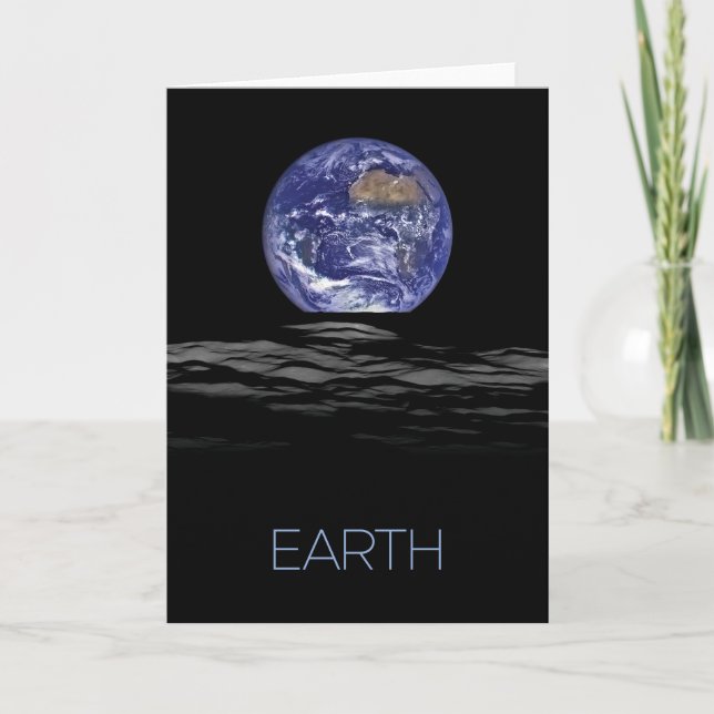 Rymden, Cosmos, Solar System, Planet Earth Kort (Framsida)