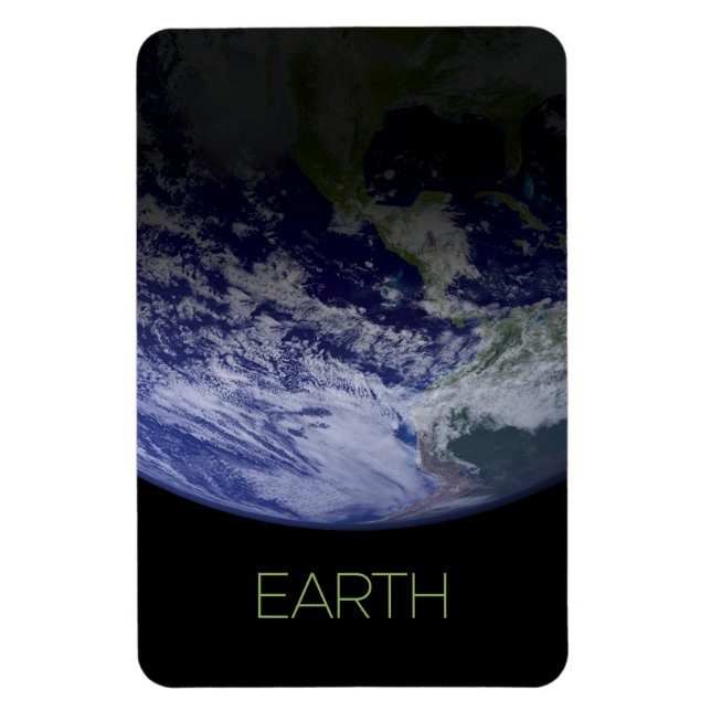 Rymden, Cosmos, Solar System, Planet Earth Magnet (Vertikal)