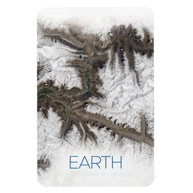 Rymden, Cosmos, Solar System, Planet Earth Magnet (Vertikal)