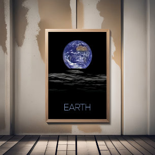 Rymden, Cosmos, Solar System, Planet Earth Poster