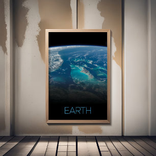 Rymden, Cosmos, Solar System, Planet Earth Poster