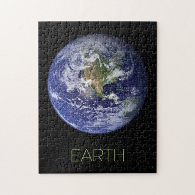 Rymden, Cosmos, Solar System, Planet Earth Pussel (Vertikal)