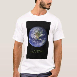 Rymden, Cosmos, Solar System, Planet Earth T Shirt