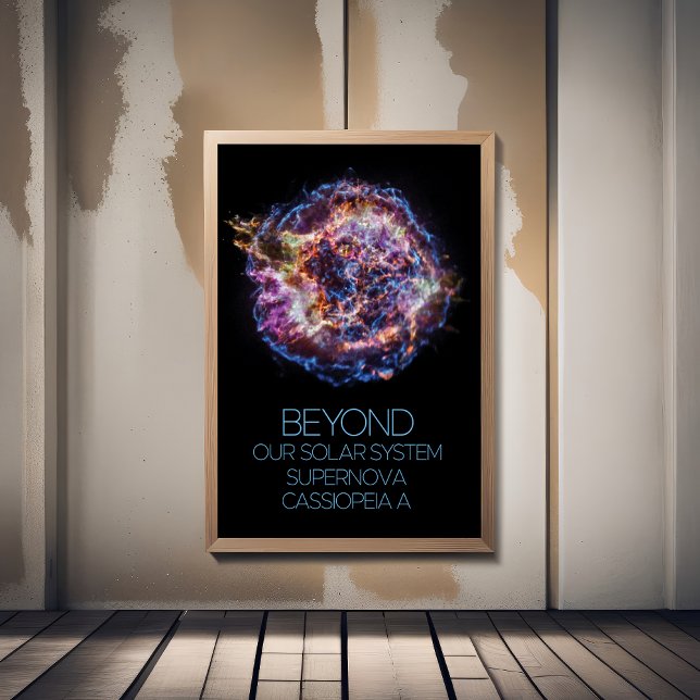 Rymden, Cosmos, Supernova Cassiopeia A Poster (Skapare uppladdad)