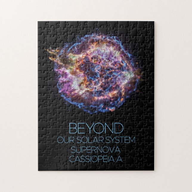 Rymden, Cosmos, Supernova Cassiopeia A Pussel (Vertikal)